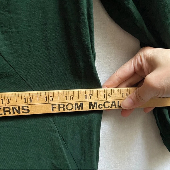 Whistles Dark Green Enora Dress Sz XS - Picture 15 of 15